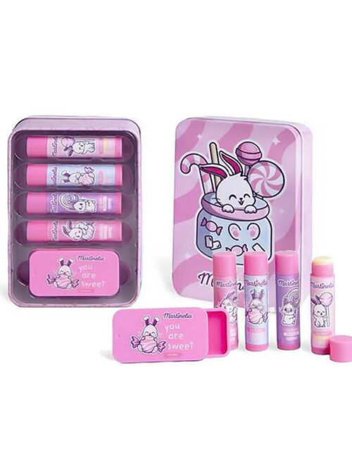 Martinelia Yummy Lip Care Tin Box Σετ Περιποίησης Αξεσουάρ Μακιγιάζ