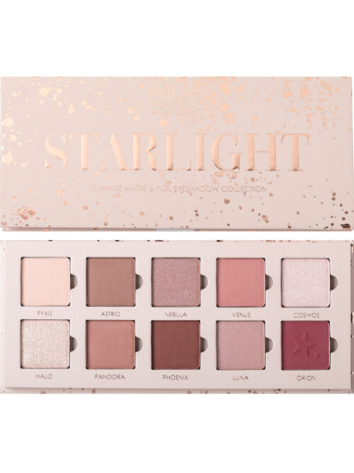 MUA GREECE STARLIGHT 10 SHADE EYE PALETTE