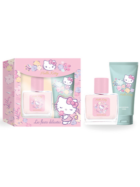 Hello Kitty Σετ δώρου Delicate Flower Eau de Parfum 50ml & Αφρόλουτρο 100ml