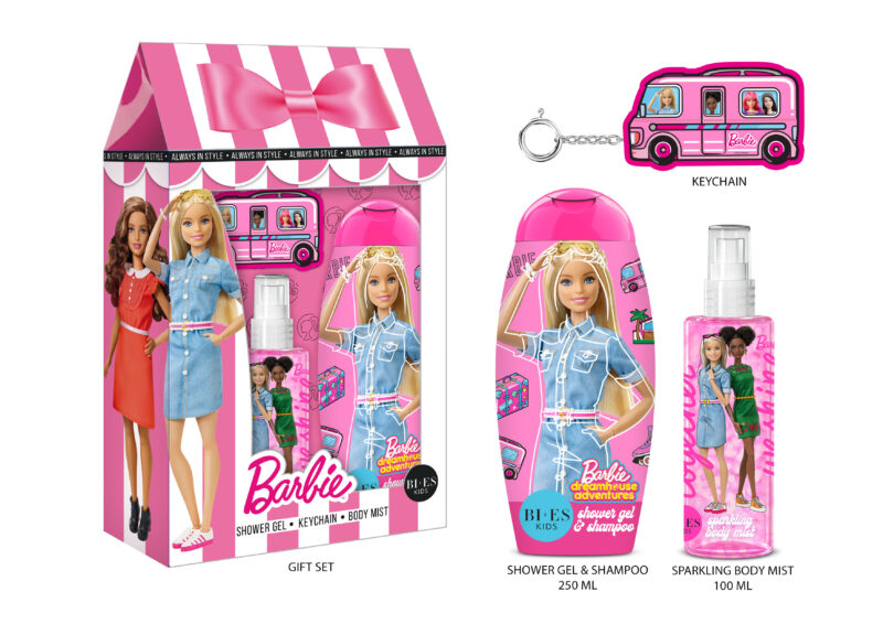 5904413315841-1 Barbie Home Sweat Dreamhouse Αφρόλουτρο και σαμπουάν 250ml - Body Mist 100ml LORENAY