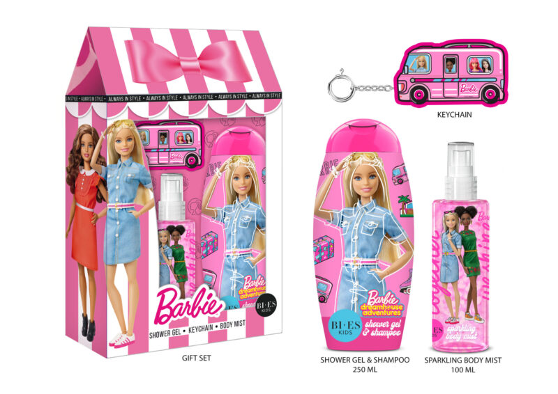 5904413315841-1 Barbie Home Sweat Dreamhouse Αφρόλουτρο και σαμπουάν 250ml - Body Mist 100ml LORENAY