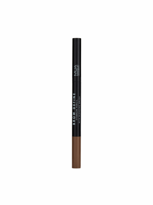 MUA Brow Define Eyebrow pencil with Blending Brush  Χρώμα: Mid Brown