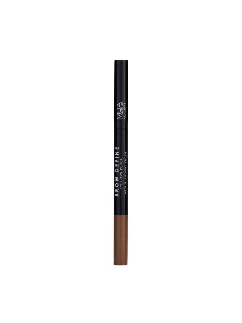 70-300373 MUA Brow Define Eyebrow pencil with Blending Brush Χρώμα: Mid Brown