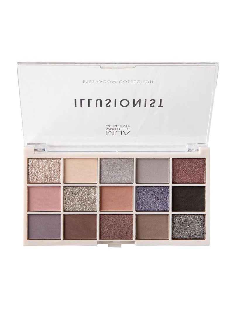 70-300922-1 MUA Eyeshadow Palette 15 Shade Χρώμα: Illusionist