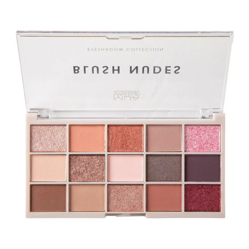 MUA Eyeshadow Palette 15 Shade Χρώμα:   Blush Nudes