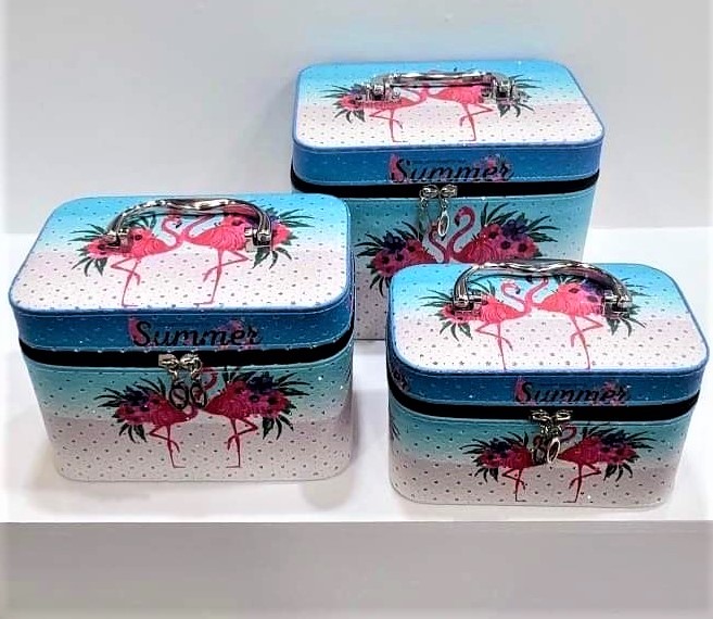 ΝΕΣΕΣΕΡ SET 3T   FLAMINGO