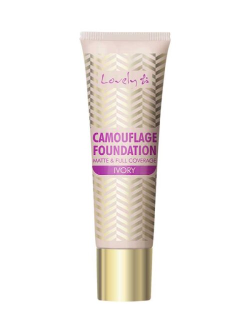 LOVELY CAMOUFLAGE FOUNDATION MATTE & FULL COVERAGE No3 IVORY