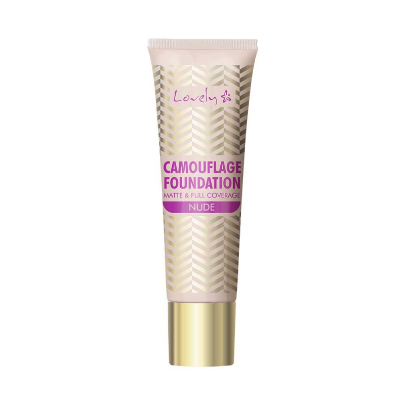 camouflage-foundation-3 LOVELY CAMOUFLAGE FOUNDATION MATTE & FULL COVERAGE No2 NUDE