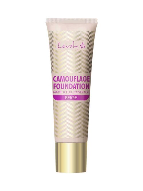 LOVELY CAMOUFLAGE FOUNDATION MATTE & FULL COVERAGE  No4 BEIGE