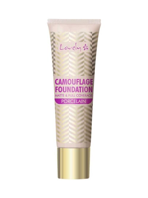 LOVELY CAMOUFLAGE FOUNDATION MATTE & FULL COVERAGE  No1 PORCELAIN