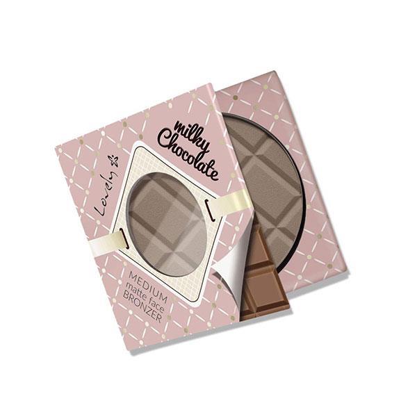 df3d11cb6a84444c817d7bf8e0b1f4fd DEEP MATTE FACE BRONZER MILKY CHOCOLATE LOVELY