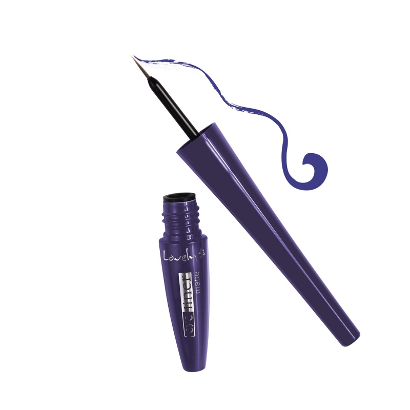 eye-liner-matowy-7 LOVELY EYELINER Matte Blue