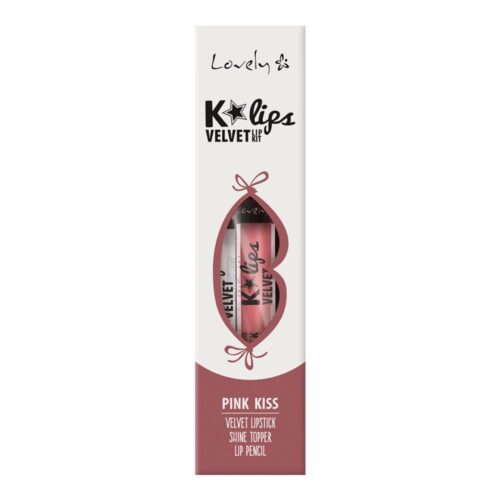 LOVELY K-LIPS VELVET 3 PINK KISS