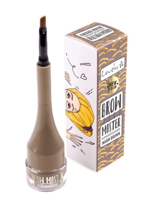 LOVELY EYEBROW ROMADE BROW MASTER 04 WARM BROWN