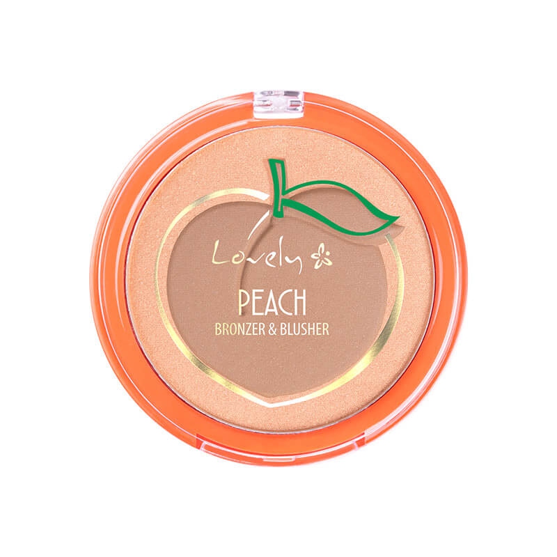 peach-bronzer-blusher LOVELY PEACH BRONZER & BLUSHER