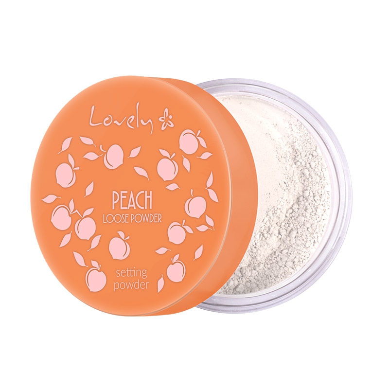 peach-setting-powder-1 LOVELY PEACH SETTING LOOSE POWDER