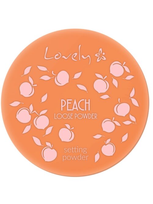 LOVELY PEACH SETTING LOOSE POWDER