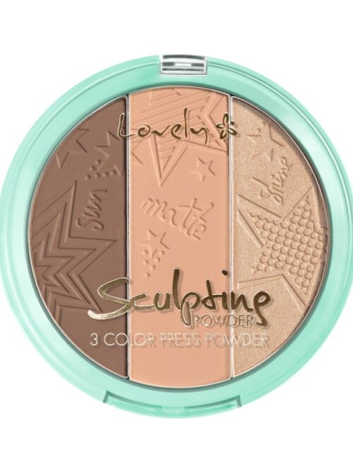 LOVELY SCULPTING POWDER ΠΟΥΔΡΑ 3 ΑΠΟΧΡΩΣΕΩΝ No 3
