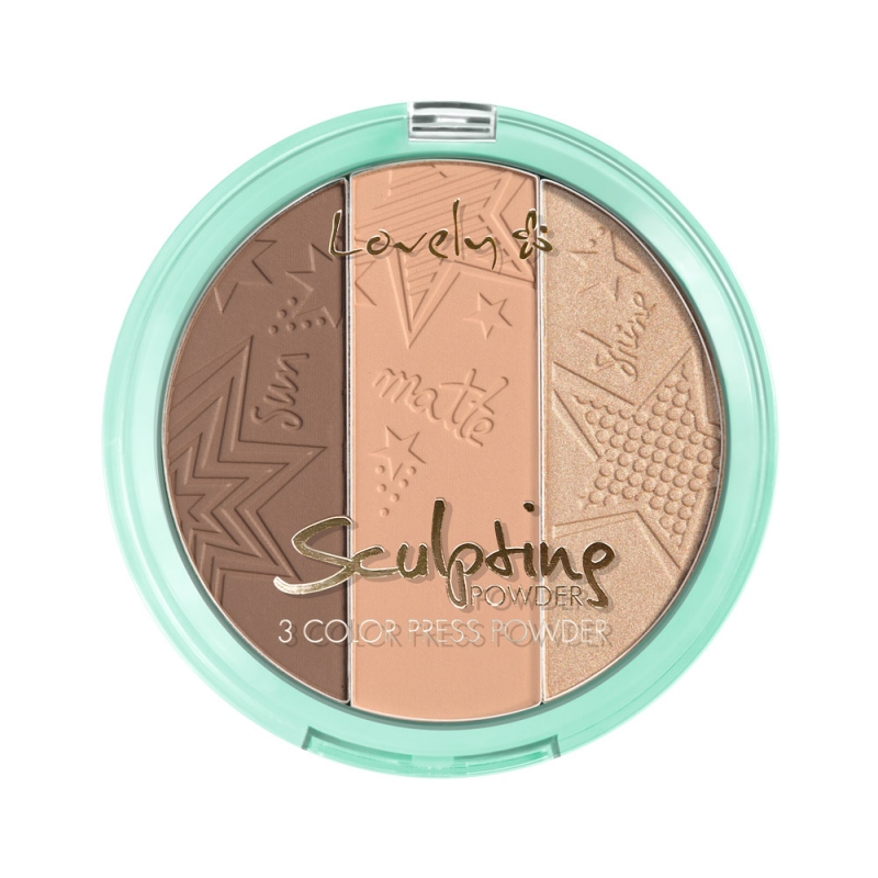 sculpting-powder-4 LOVELY SCULPTING POWDER ΠΟΥΔΡΑ 3 ΑΠΟΧΡΩΣΕΩΝ No 3