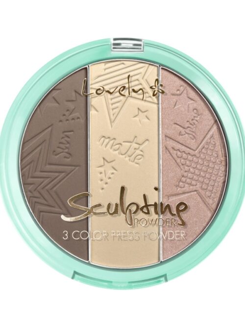 LOVELY SCULPTING POWDER ΠΟΥΔΡΑ 3 ΑΠΟΧΡΩΣΕΩΝ No 1