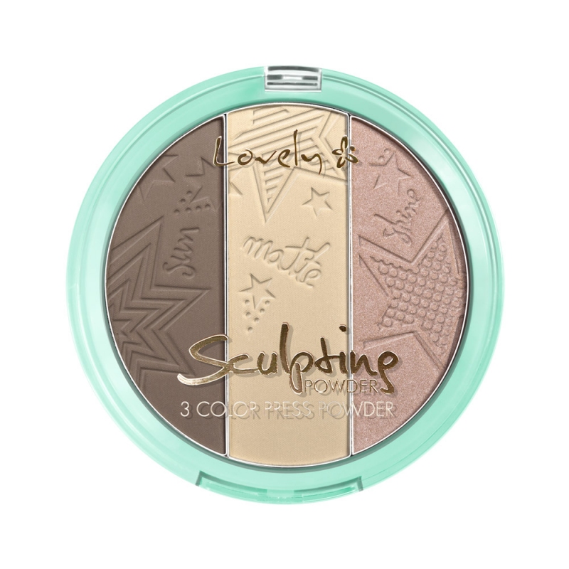 sculpting-powder LOVELY SCULPTING POWDER ΠΟΥΔΡΑ 3 ΑΠΟΧΡΩΣΕΩΝ No 1