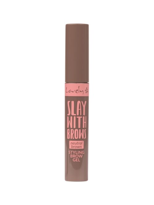 LOVELY SLAY ΜΕ BROWS STYLING BROW GEL 1
