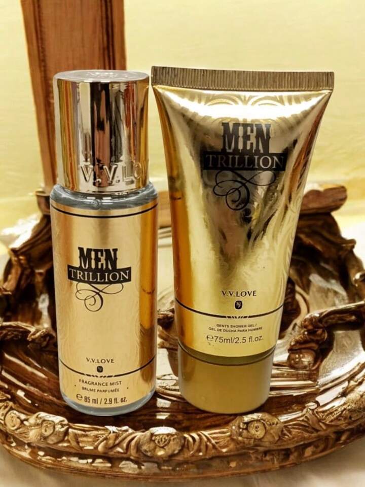 V.V Love Σετ Δώρου ‘MEN TRILION’ BODY Mist 90ml & SHOWER GEL 75ml
