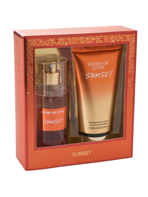 Story Of Love Σετ Δώρου Sunset Mist 88ml & Cream 90ml