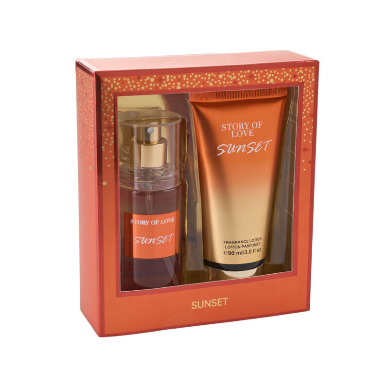 Story Of Love Σετ Δώρου Sunset Mist 88ml & Cream 90ml