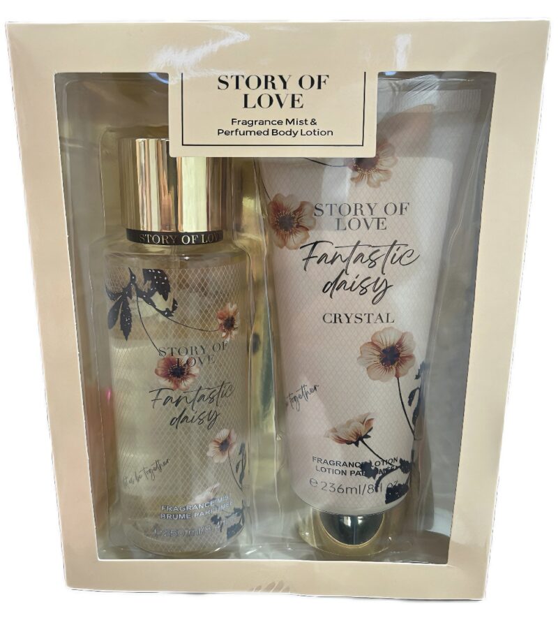 STORY OF LOVE » FANTASTIC DAIZY » SET BODY LOTION – BODY MIST