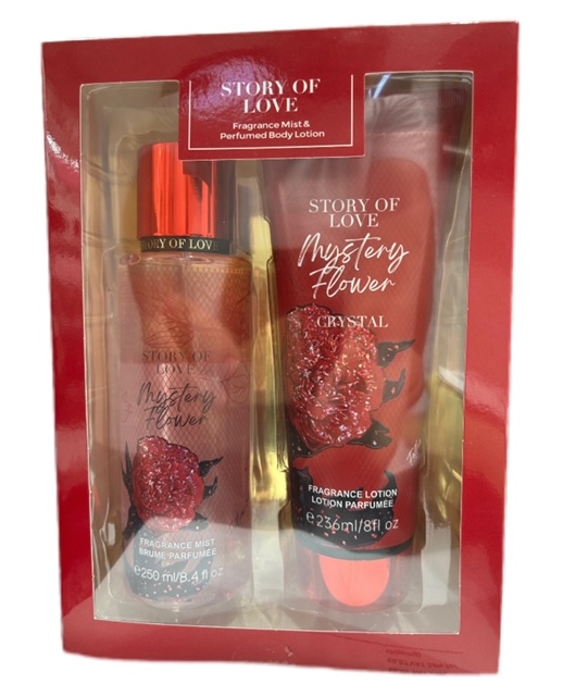 STORY OF LOVE ‘MYSTERY FLOWER’ SET BODY LOTION – BODY MIST