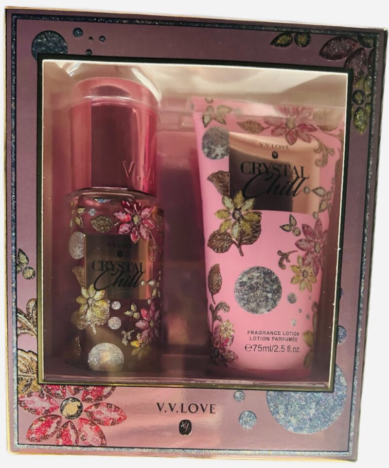 V.V Love Σετ Δώρου ‘PETALS GOLDEN ‘ BODY Mist 90ml & BODY Cream 75ml