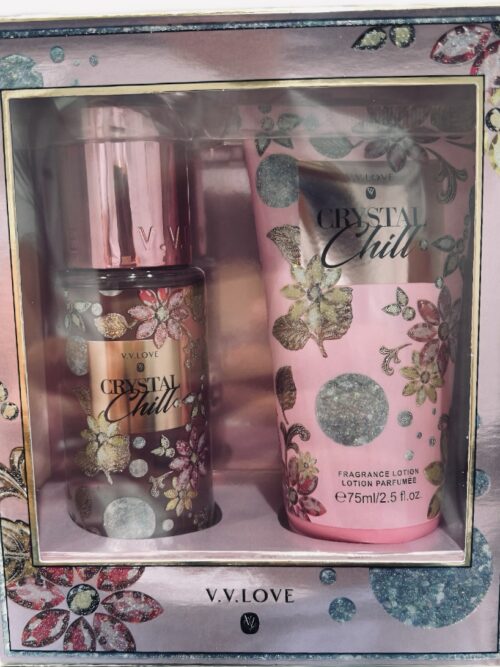 V.V Love Σετ Δώρου ‘PETALS GOLDEN ‘ BODY Mist 90ml & BODY Cream 75ml
