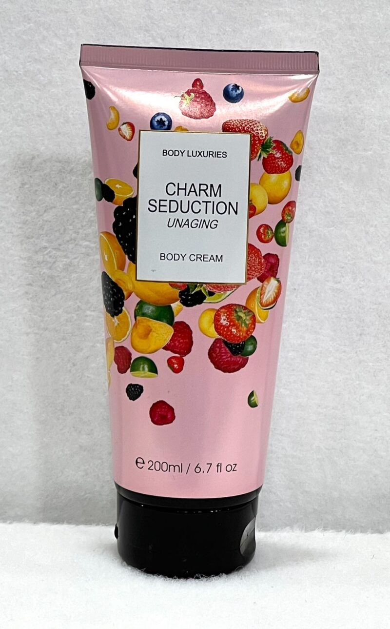 BODY LUXURIES BODY CREAM 200ML – ‘ CHARM SEDUCTION UNAGING’