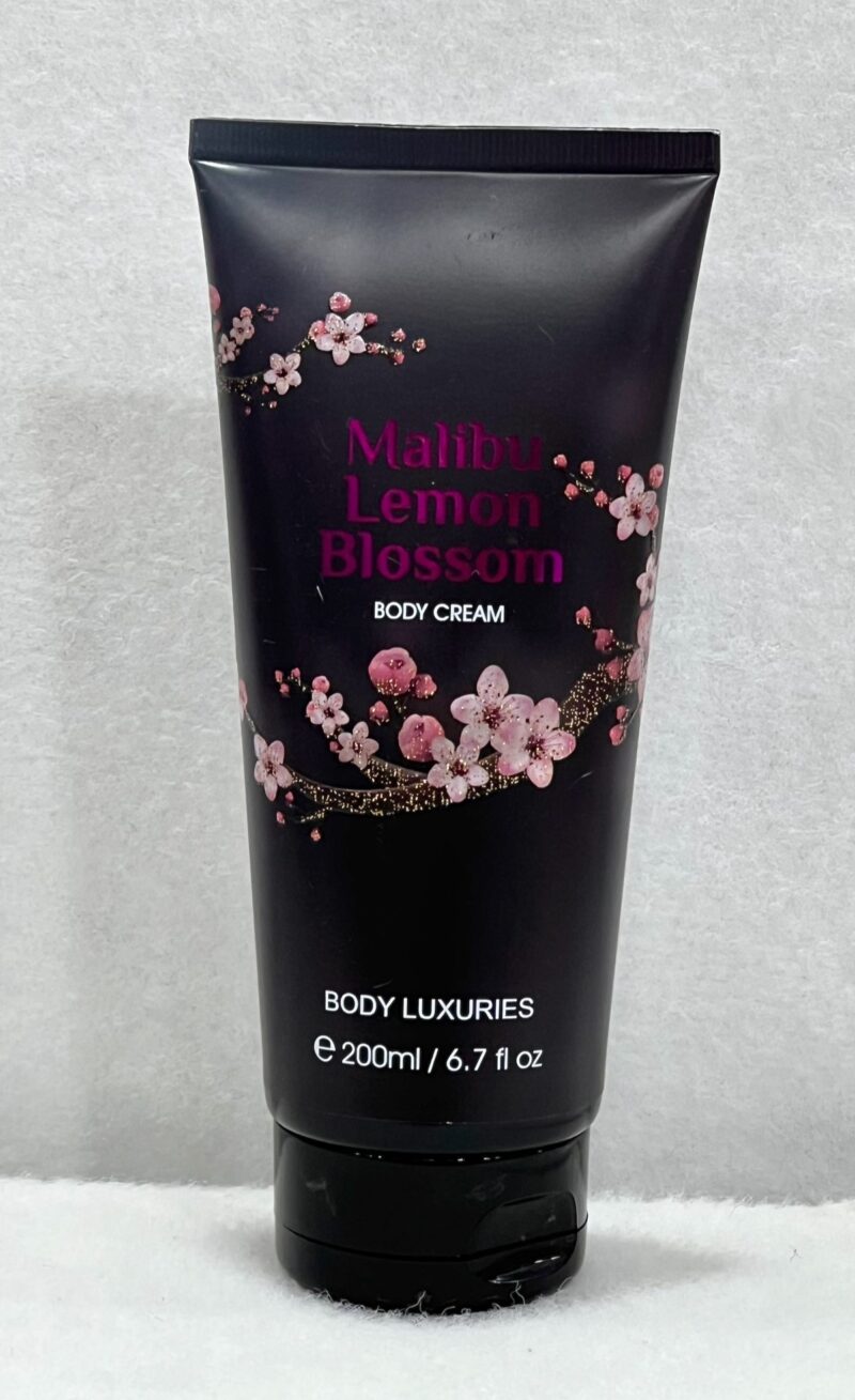BODY LUXURIES BODY CREAM 200ML – ‘ Malibu Lemon Blossom ’