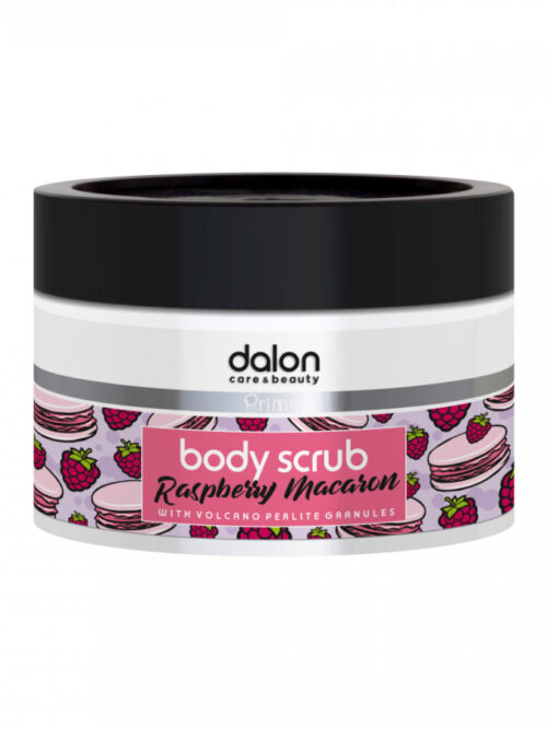 DALON PRIME BODY SCRUB RASPBERRY MACARON 500ML