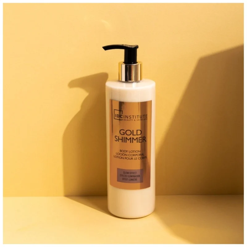 IDC BODY LOTION GOLD SHIMMER 400ml
