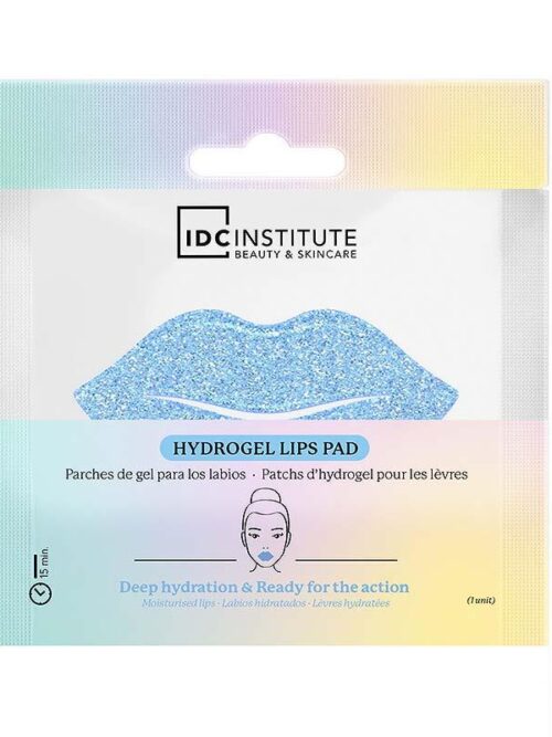 IDC GLITTER LIPS PADS BLUE