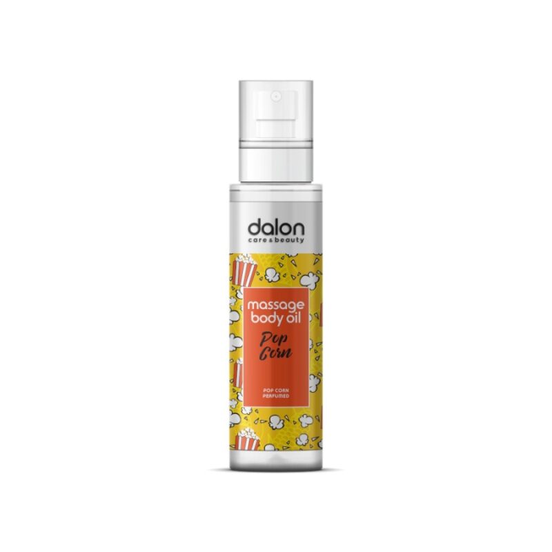 Dalon Massage Body Oil Pop Corn 200 ml