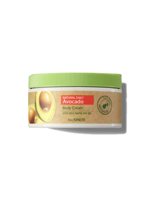 The Saem Natural Daily Avocado Body Cream 300ml