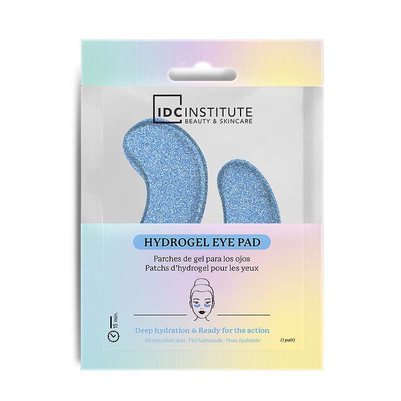 IDC GLITTER EYE PADS BLUE