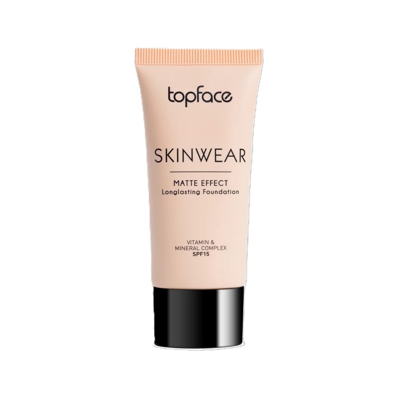 TopFace Skin Wear Matte Effect Longlasting Foundation SPF15