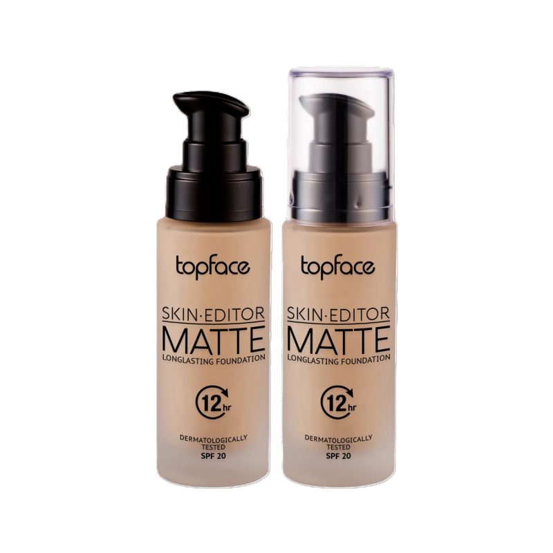 Topface Skin Editor Matte Longlasting Foundation 12 hours SPF 20