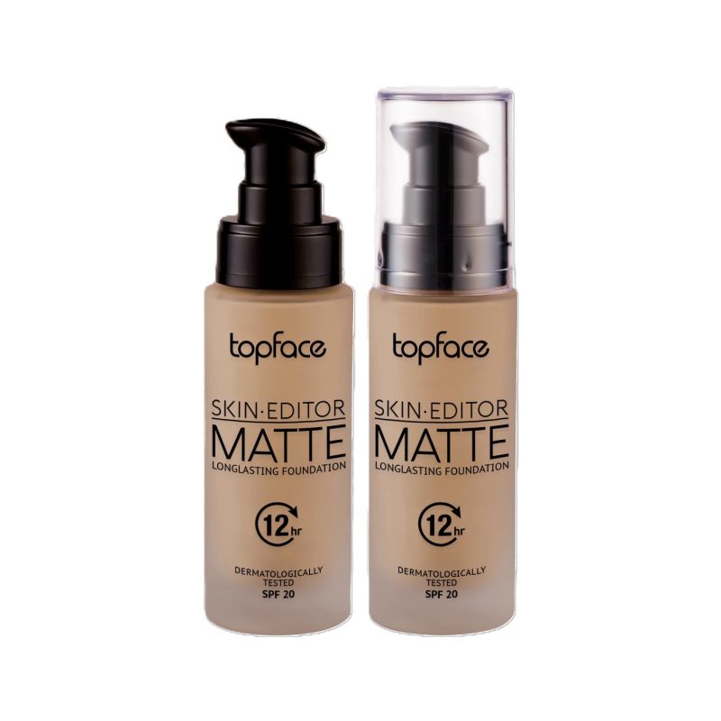 Topface Skin Editor Matte Longlasting Foundation 12 hours SPF 20