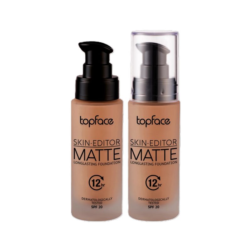 Topface Skin Editor Matte Longlasting Foundation 12 hours SPF 20