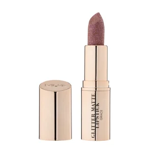 GlitterMatteLipstickGraceLIDOFF_1800x1800 MUA Creamy Matte Lipstick Χρώμα : Super Nude