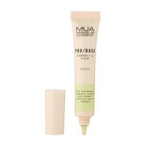 PRO-BASE-Correct-and-Calm-Green-LID-OFF_1800x1800 MUA PRO/BASE CORRECT AND CALM BRIGHTEN APRICOT MEDIUM