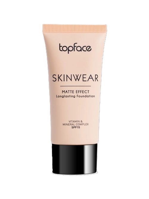 TopFace Skin Wear Matte Effect Longlasting Foundation SPF15