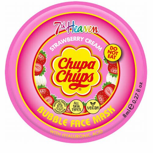 083800068036 FACE MASK BUBBLE-STRAWBERRY CREAM 7TH HEAVEN