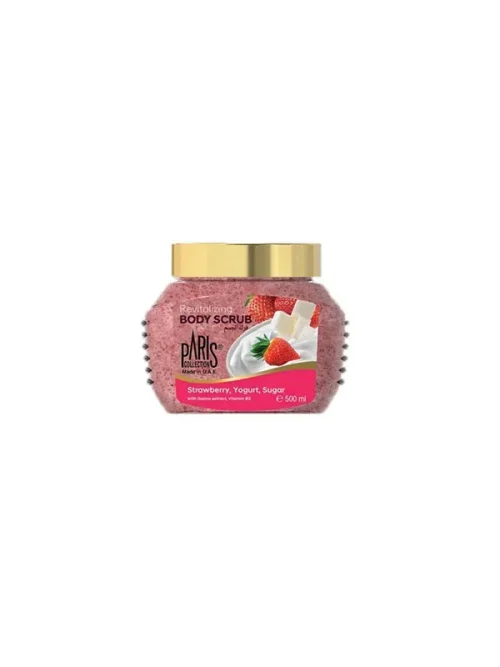 paris-strawberry-yogurt-body-scrub-500ml BODY SCRUB STRAWBERRY-YOGURT-SUGAR 500ML